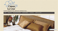 Desktop Screenshot of camaslacruz.com